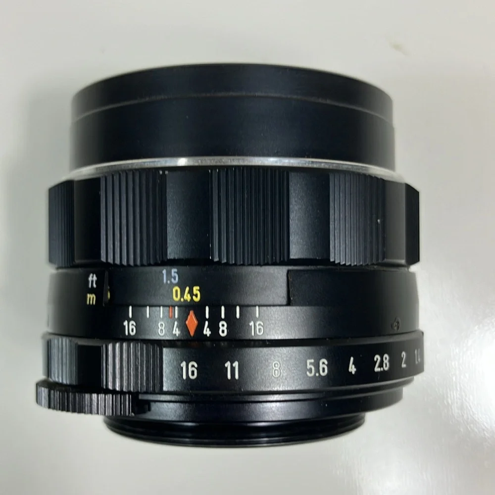 8 Elements Asahi Pentax Super Takumar 50mm F/1.4 Lens M42‎ Untested